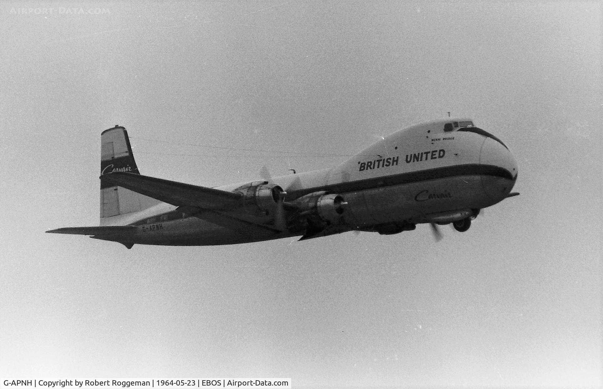 G-APNH, 1964 Aviation Traders ATL-98 Carvair (C-54B Conversion) C/N 11, 1964-05.BRITISH UNITED.
