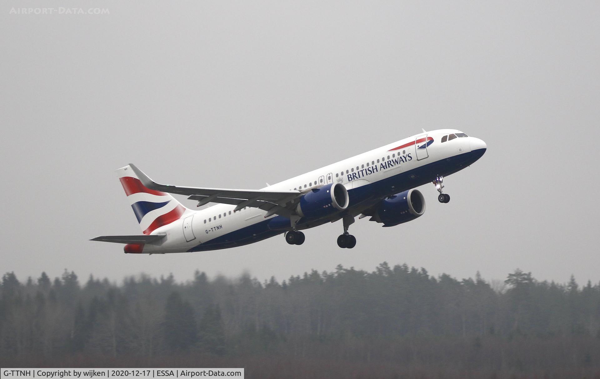 G-TTNH, 2018 Airbus A320-251N C/N 8489, RWY 19L