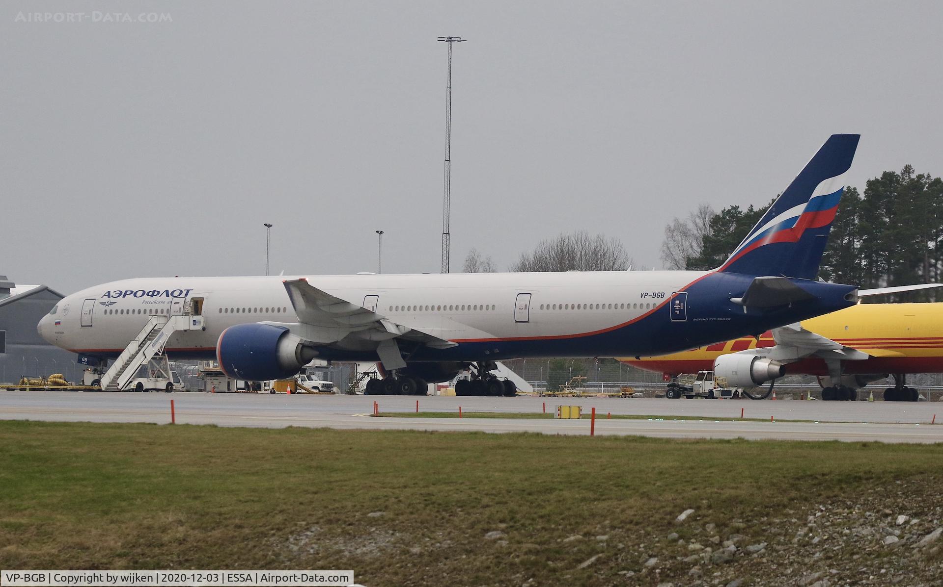 VP-BGB, 2012 Boeing 777-3M0/ER C/N 41679, Ramp R