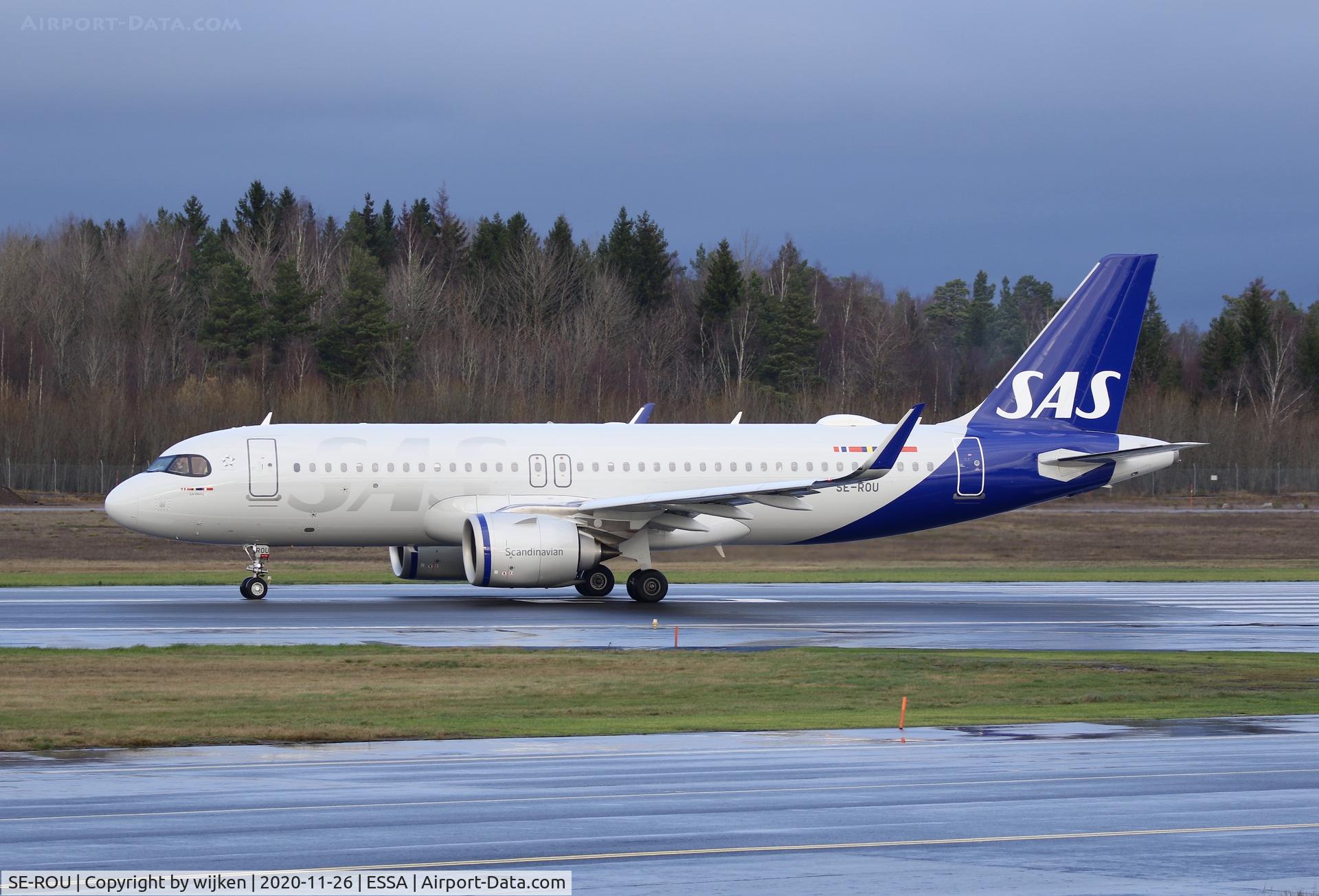 SE-ROU, 2019 Airbus A320-251N C/N 9262, RWY 26