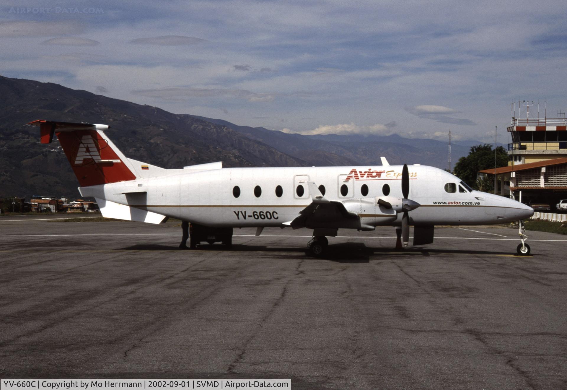 YV-660C, 1998 Beech 1900D C/N UE-331, taken at Merida, Venezuela