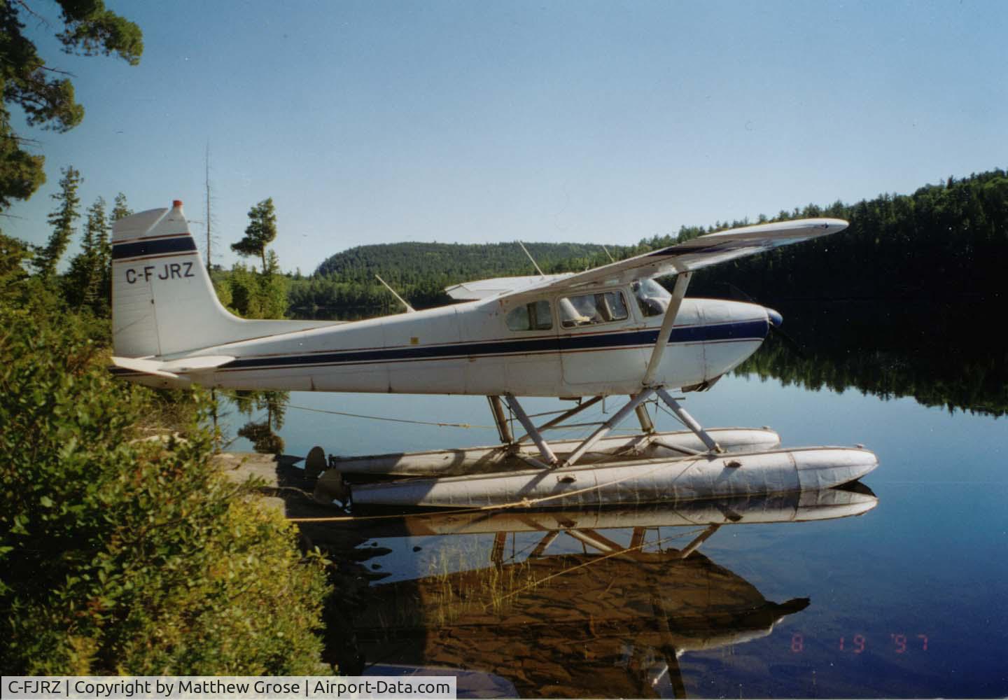 C-FJRZ, 1955 Cessna 180 C/N 31821, JRZ on Floats in Northern Ontario