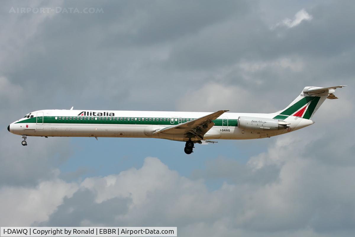 I-DAWQ, 1985 McDonnell Douglas MD-82 (DC-9-82) C/N 49207, at bru
