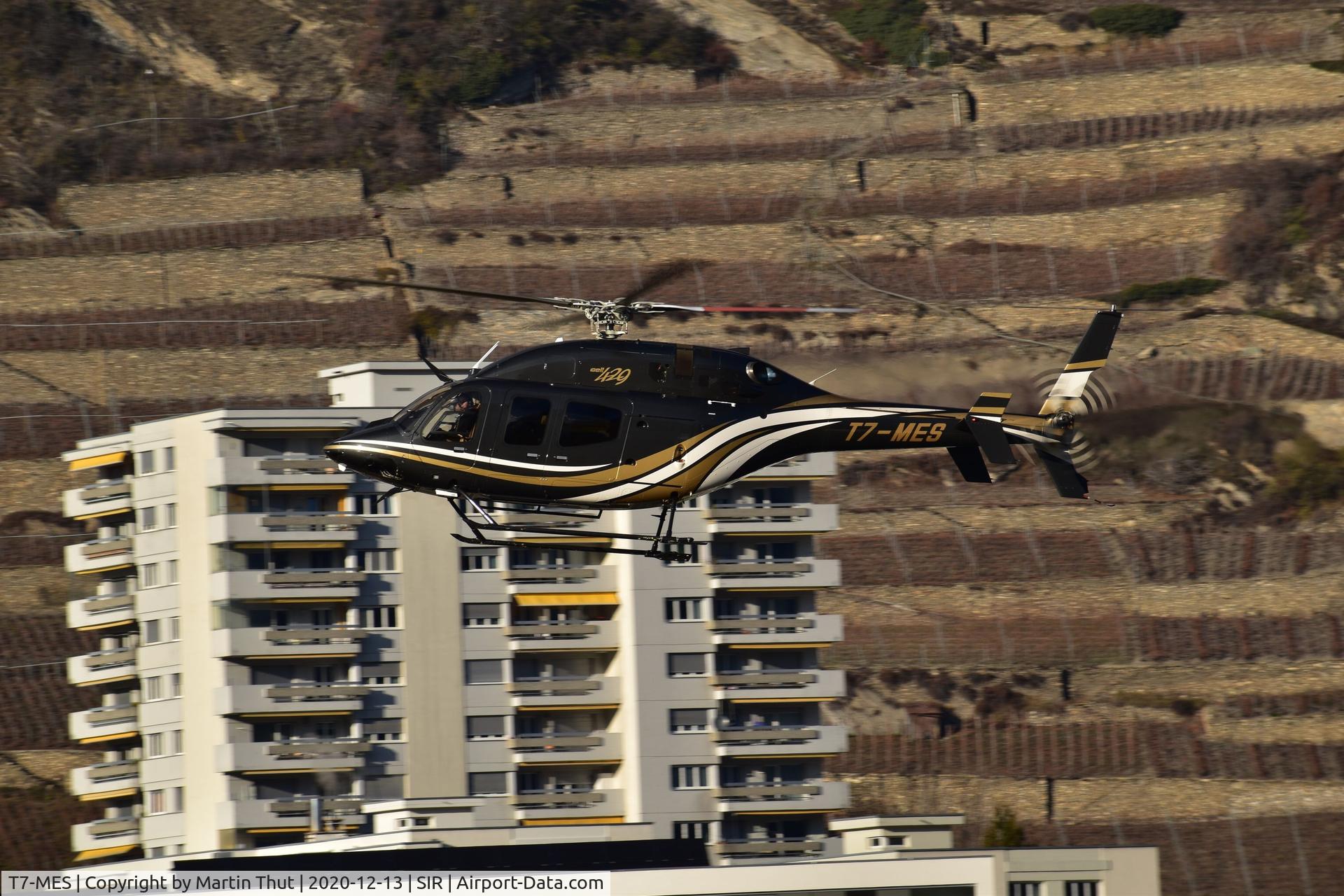 T7-MES, 2013 Bell 429 GlobalRanger C/N 57183, Beautiful Private Helicopter landing from Turin