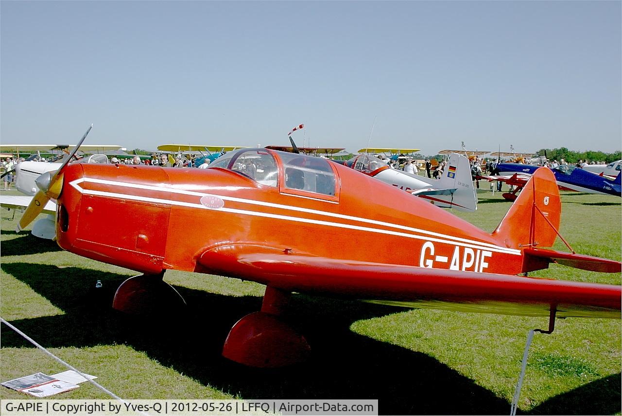 G-APIE, 1958 Tipsy Belfair C/N 535, Tipsy Belfair, Static display, La Ferté-Alais Airfield (LFFQ) Air Show 2012