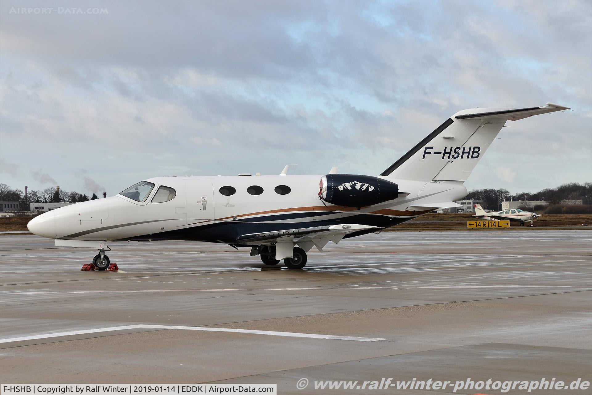 F-HSHB, 2009 Cessna 510 Citation Mustang Citation Mustang C/N 510-0259, Cessna 510 Citation Mustang - Flybox SARL - 510-0259 - F-HSHB - 14.01.2019 - CGN