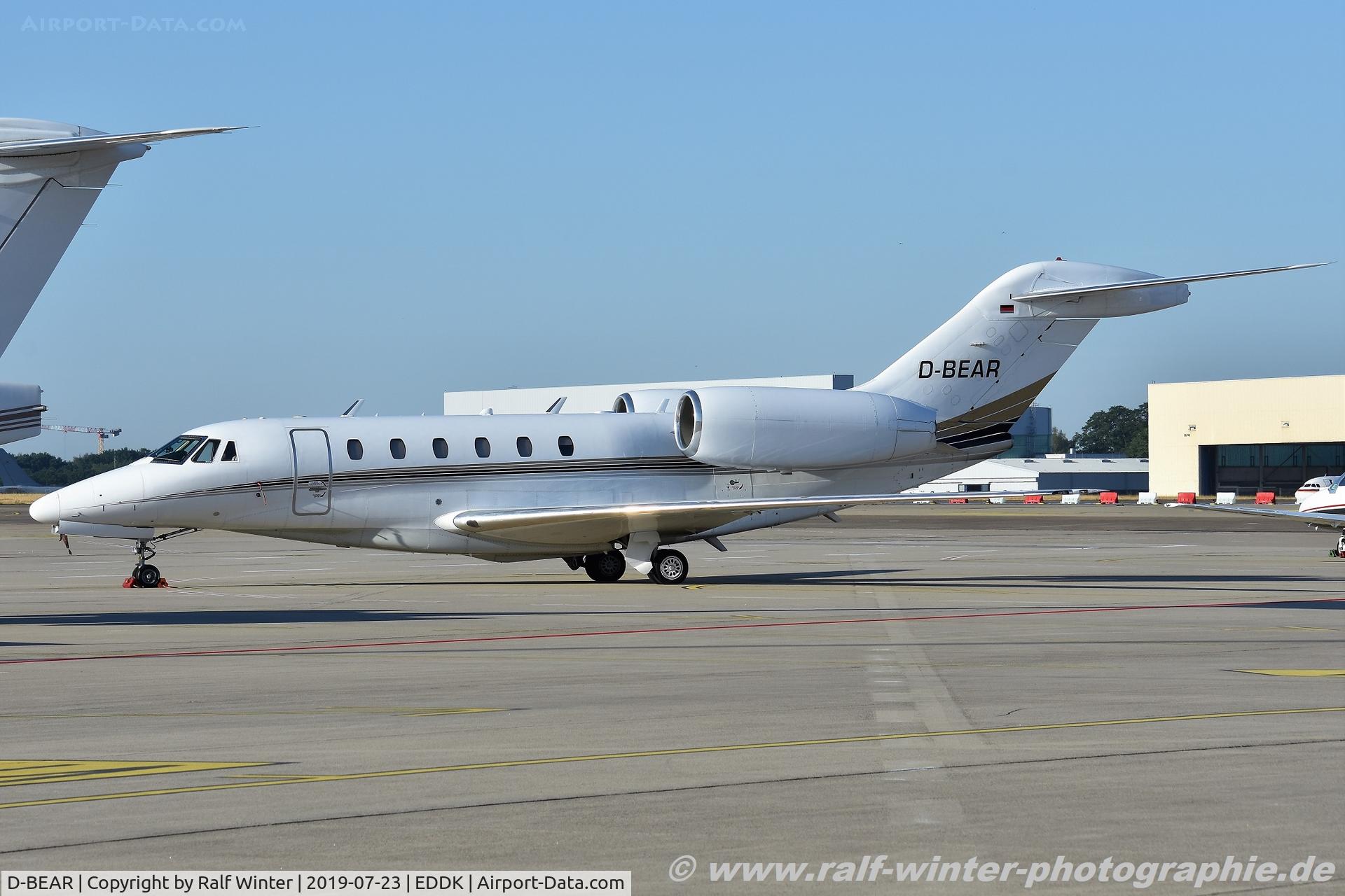 D-BEAR, 1999 Cessna 750 Citation X Citation X C/N 750-0085, Cessna 750 Citation 10 - AXY Air X Charter - 750-0085 - D-BEAR - 23.07.2019 - CGN