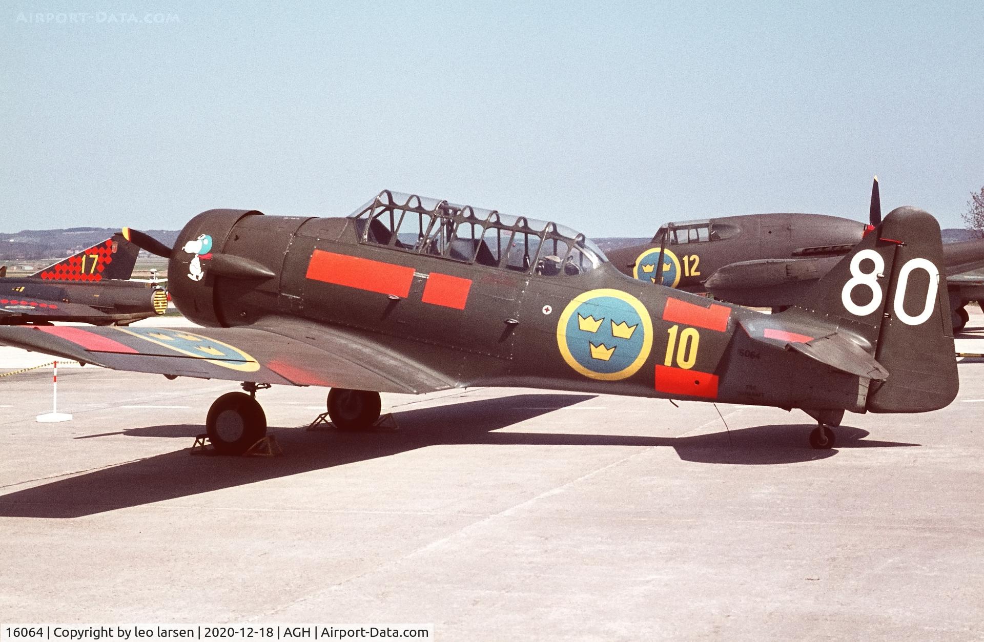 16064, 1943 Noorduyn AT-16 Harvard IIB C/N 14-259, Ängelholm