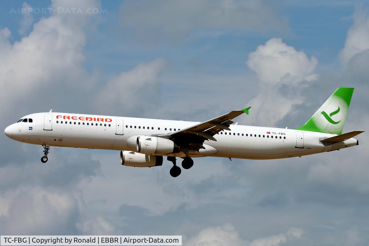 TC-FBG, 1998 Airbus A321-131 C/N 771, at bru