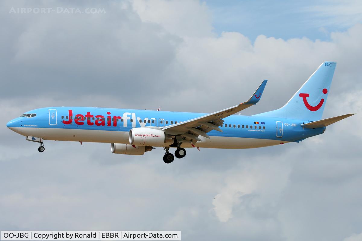 OO-JBG, 2008 Boeing 737-8K5 C/N 35142, at bru