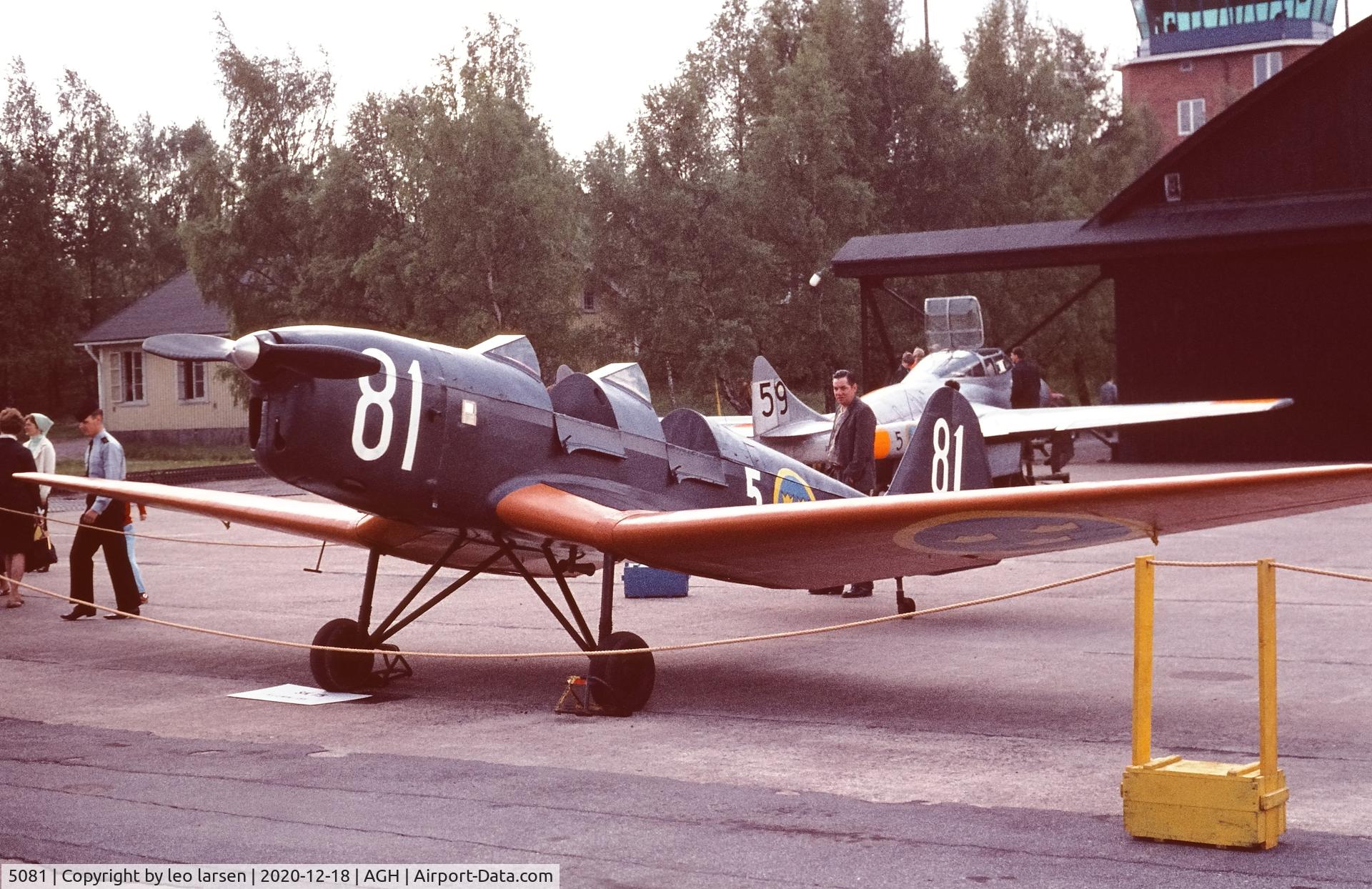 5081, 1939 Klemm Kl-35D C/N 1692, Ängelholm