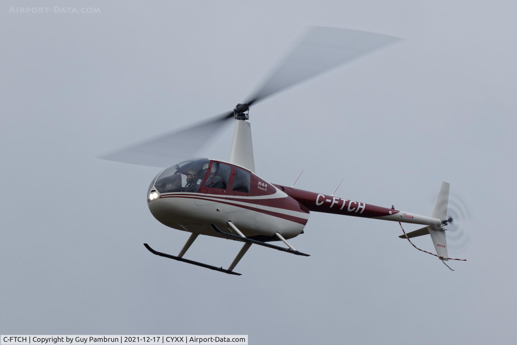 C-FTCH, 2018 Robinson R44 II C/N 14215, Back to base