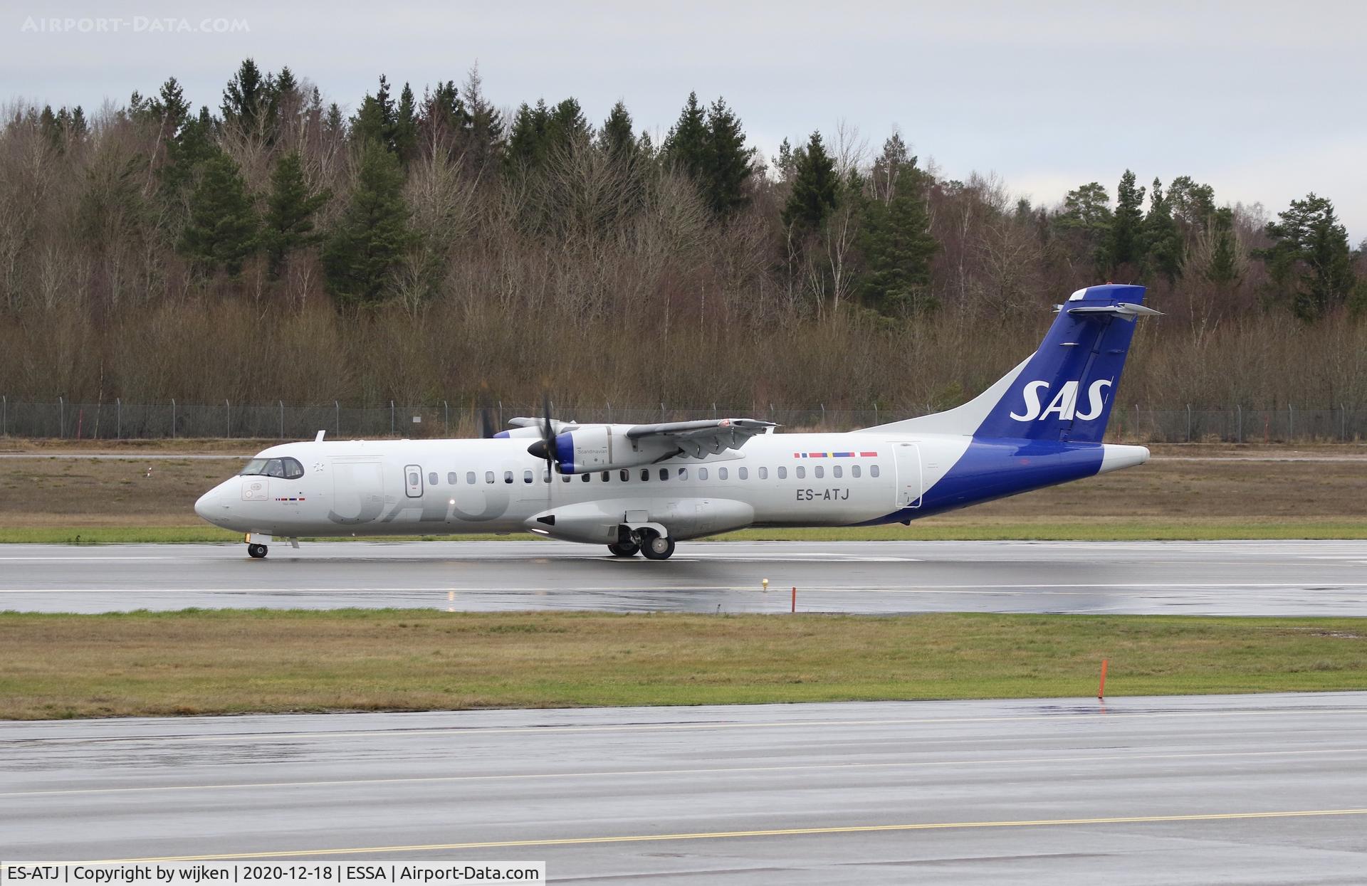 ES-ATJ, 2012 ATR 72-600 (72-212A) C/N 1056, RWY 26