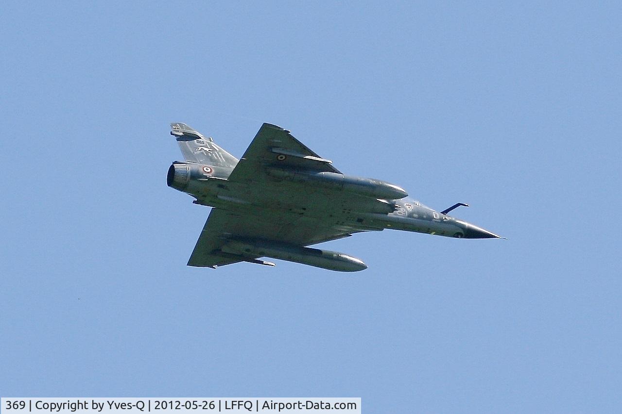369, Dassault Mirage 2000N C/N 366, Dassault Mirage 2000N, Flight over La Ferté-Alais Airfield (LFFQ) Air Show 2012