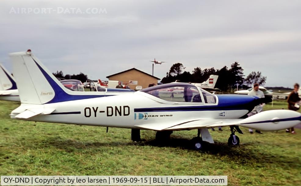 OY-DND, 1968 SIAI-Marchetti SF-260 C/N 111, Billund 15.9.1968