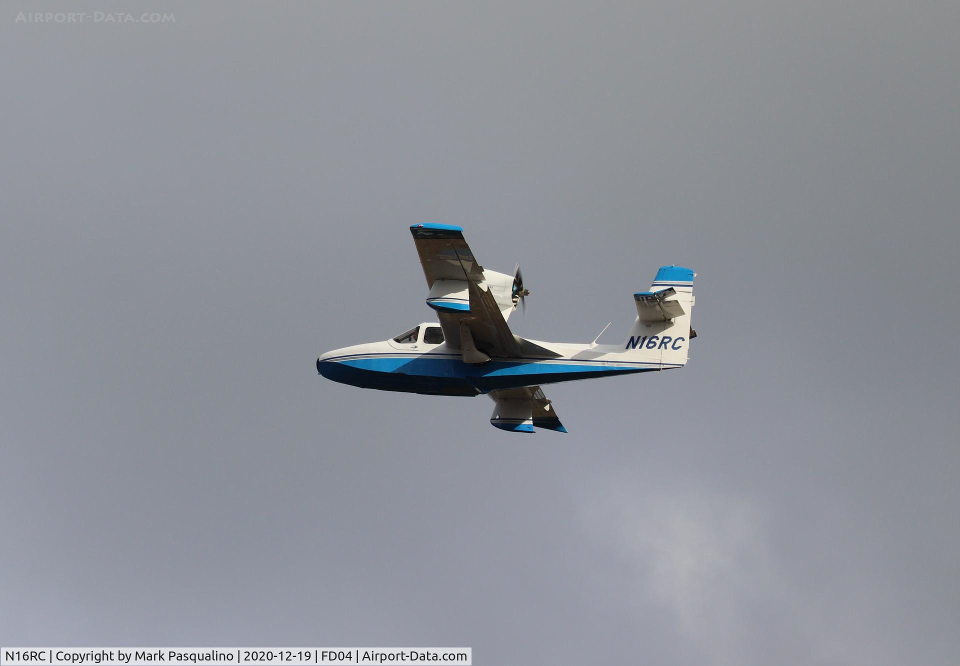 N16RC, 1973 Lake LA-4-200 Buccaneer C/N 576, Lake LA-4-200