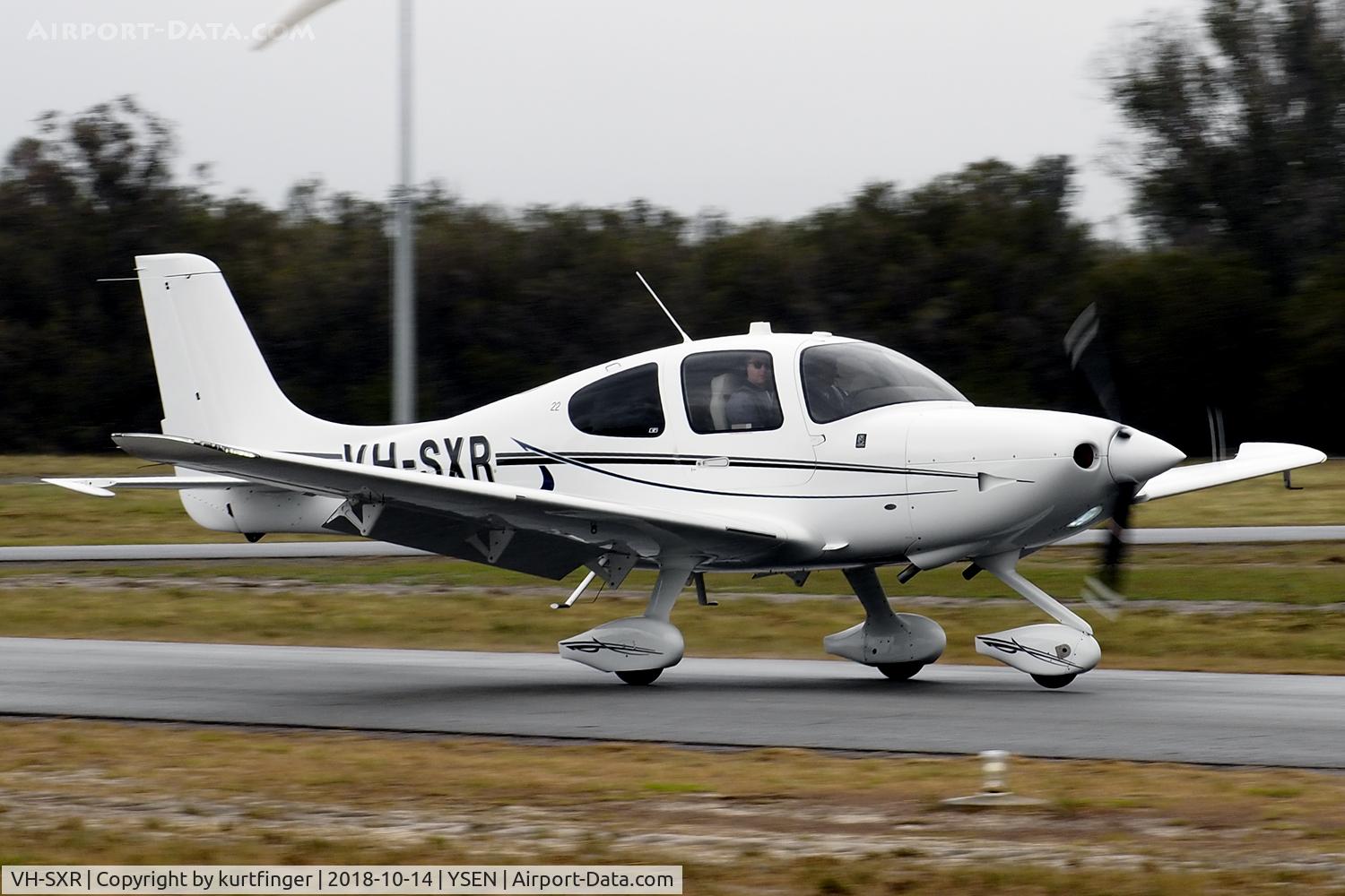 VH-SXR, 2017 Cirrus SR22 C/N 4462, Cirrus SR22 sn 4462. VH-SXR Serpentine airfield SABC's fly-in 14 October 2018