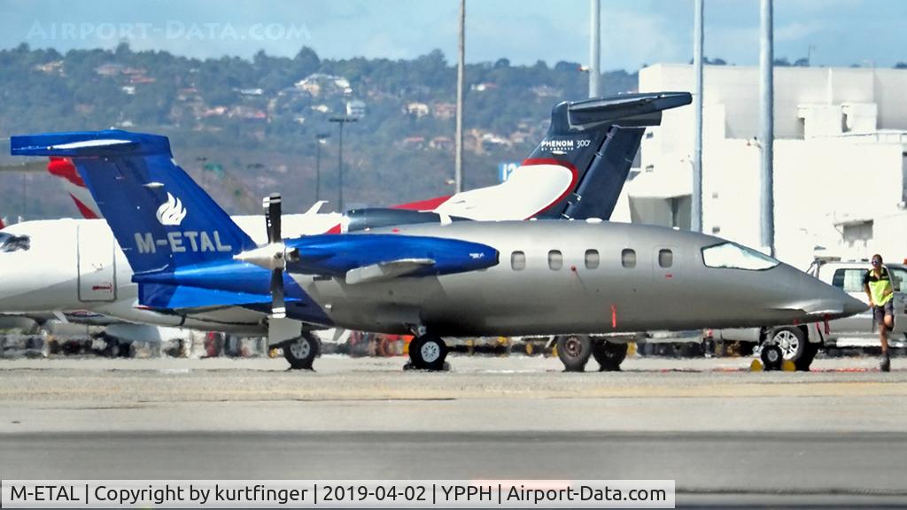 M-ETAL, 2009 Piaggio P-180 Avanti II C/N 1194, Piaggio P-180AM Avanti cn 1194. M-ETAL YPPH 02 April 2019