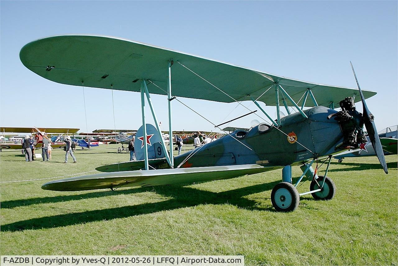 F-AZDB, Polikarpov Po-2W C/N 045, Polikarpov Po-2W, Static display, La Ferté Alais Airfield (LFFQ) Air Show 2012