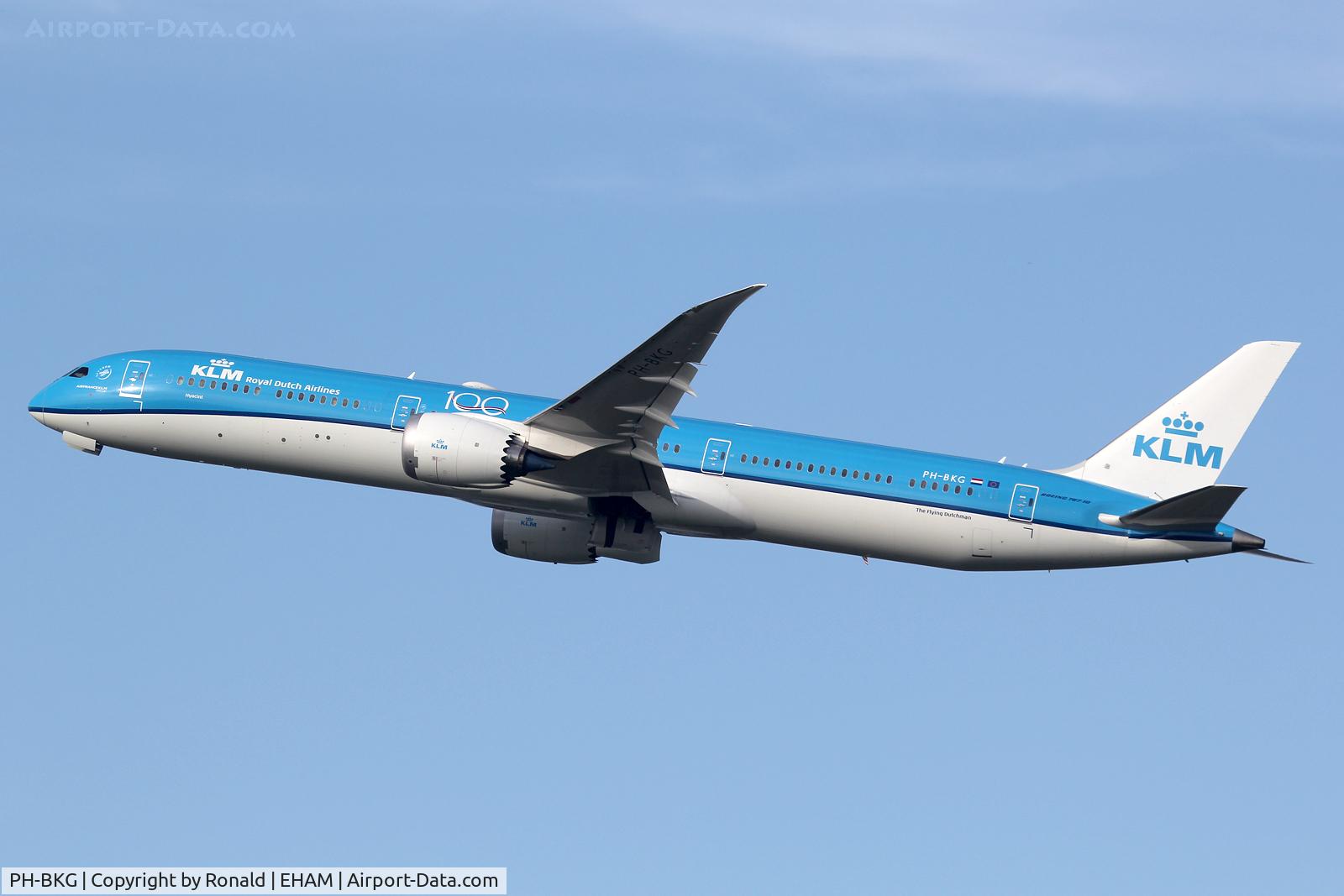 PH-BKG, 2019 Boeing 787-10 Dreamliner Dreamliner C/N 42508, at spl