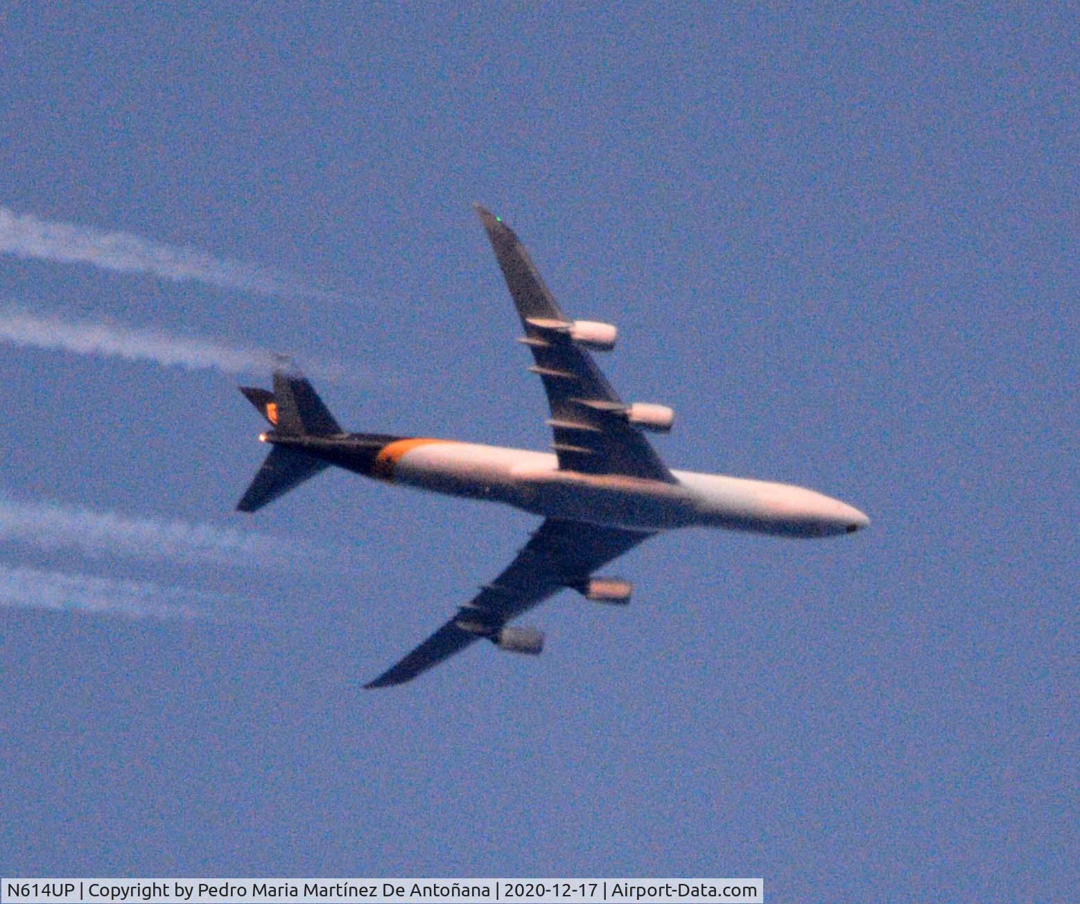 N614UP, 2019 Boeing 747-8F C/N 64260, Ventas de Armentia - Condado de Treviño - España