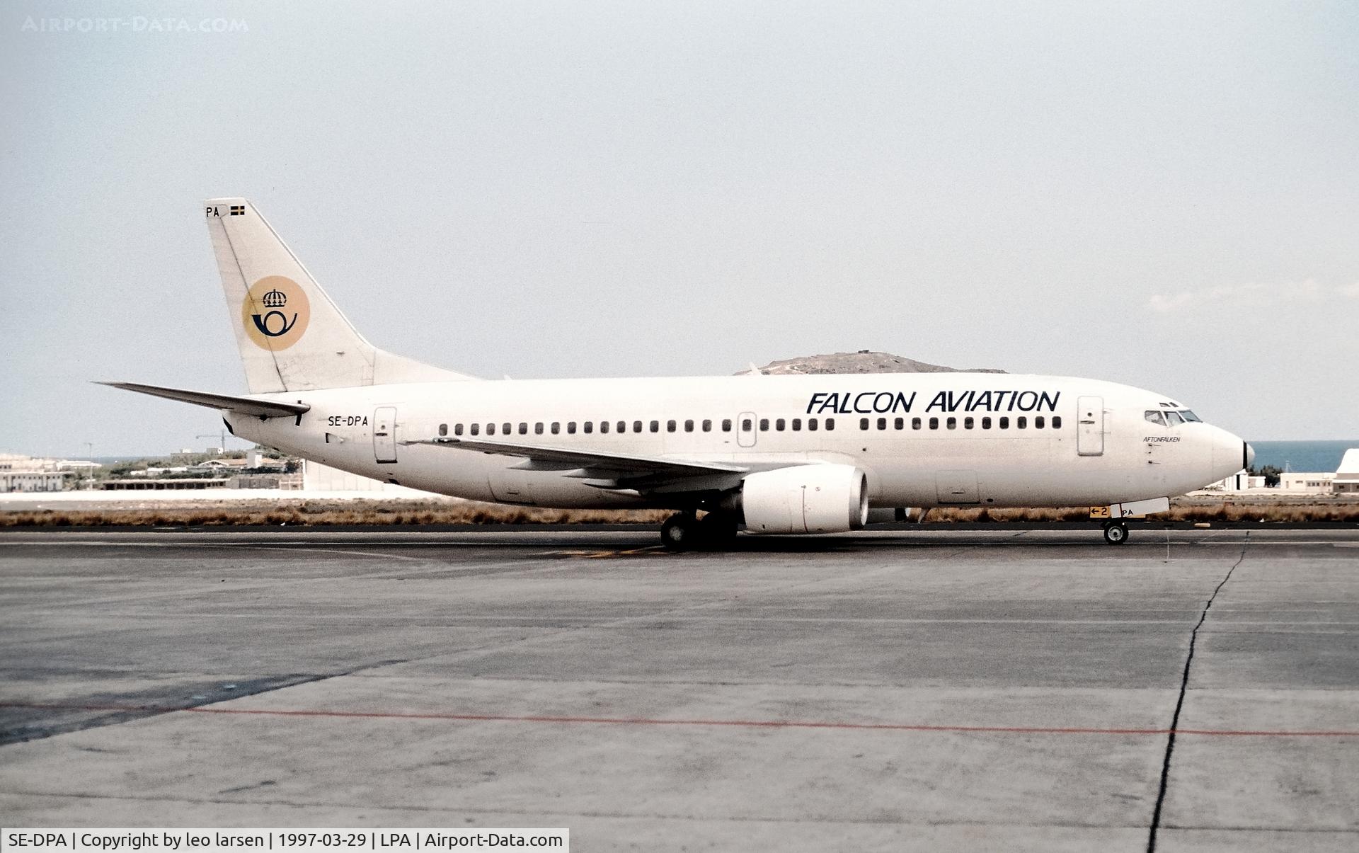 SE-DPA, 1991 Boeing 737-33A(QC) C/N 25401/2067, Las Palmas 29.3.1997
