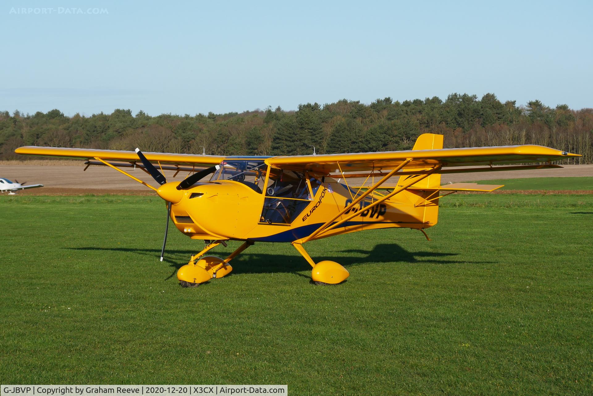 G-JBVP, 2017 Eurofox 3K C/N 52517, Parked at Northrepps.