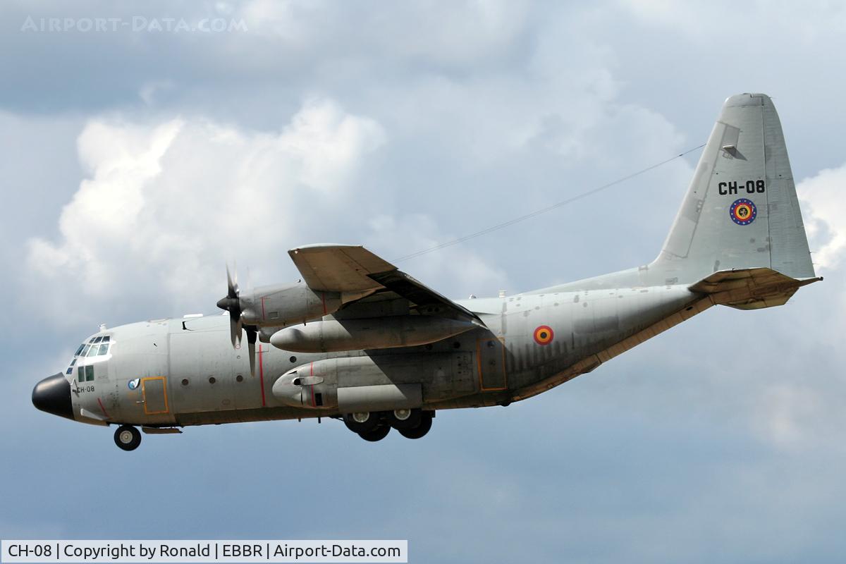 CH-08, 1972 Lockheed C-130H Hercules C/N 382-4478, at bru