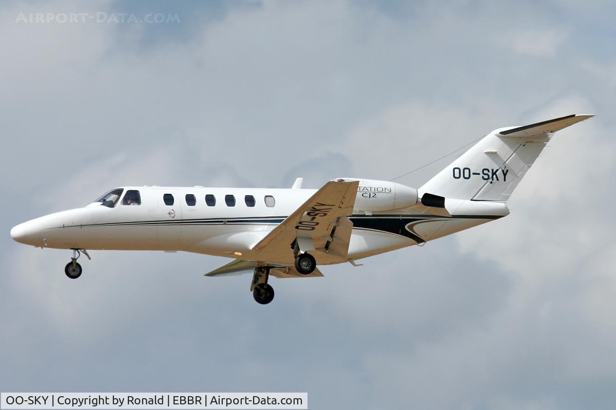 OO-SKY, 2004 Cessna 525A CitationJet CJ2 C/N 525A-0197, at bru