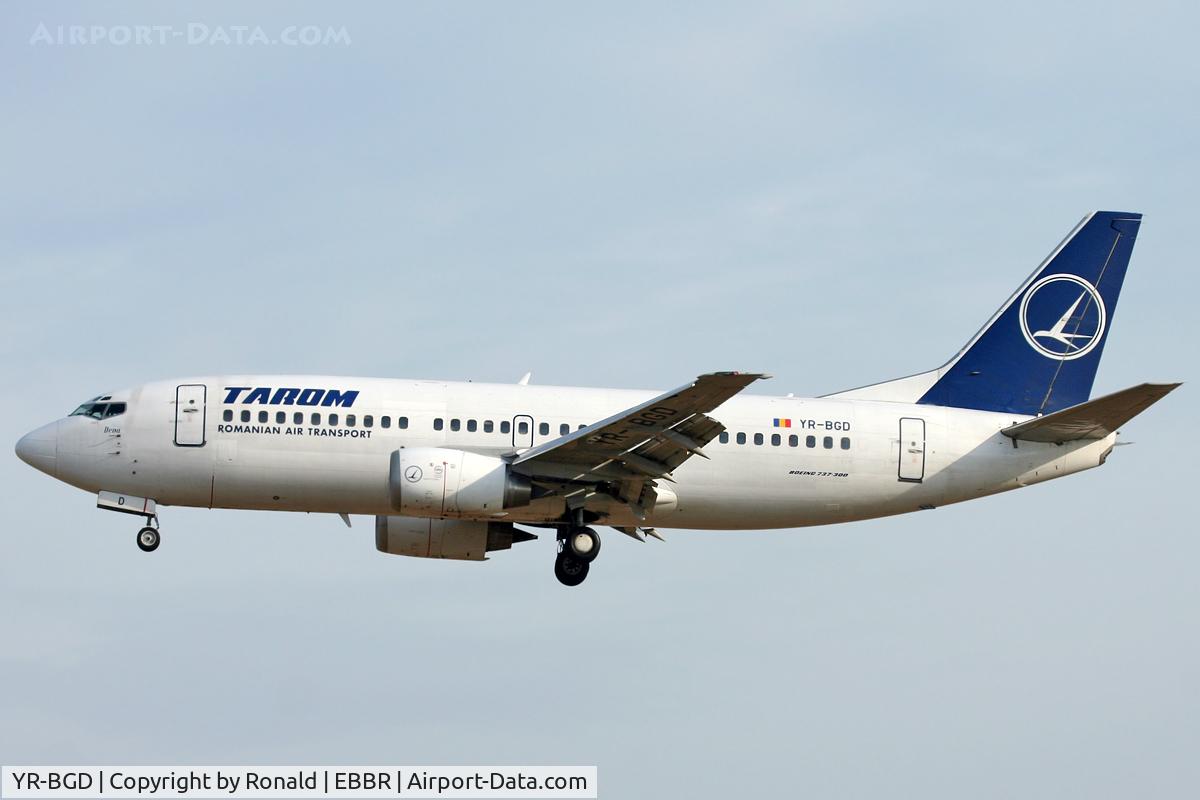YR-BGD, 1994 Boeing 737-38J C/N 27182/2663, at bru