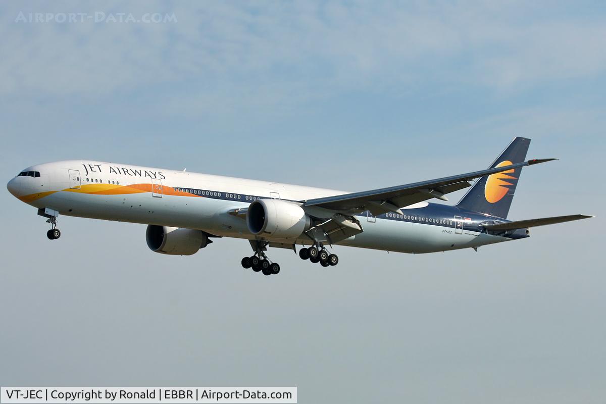 VT-JEC, 2007 Boeing 777-35R/ER C/N 35159, at bru
