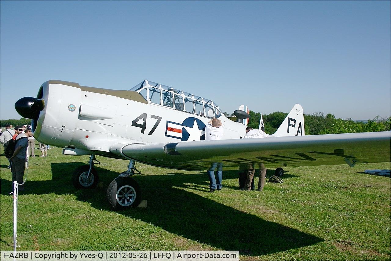 F-AZRB, North American SNJ-5 Texan Texan C/N 88-17955, North American SNJ-5 Texan, Static display, La Ferté-Alais airfield (LFFQ) Airshow 2012