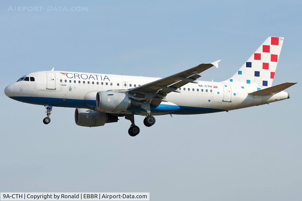 9A-CTH, 1998 Airbus A319-112 C/N 833, at bru