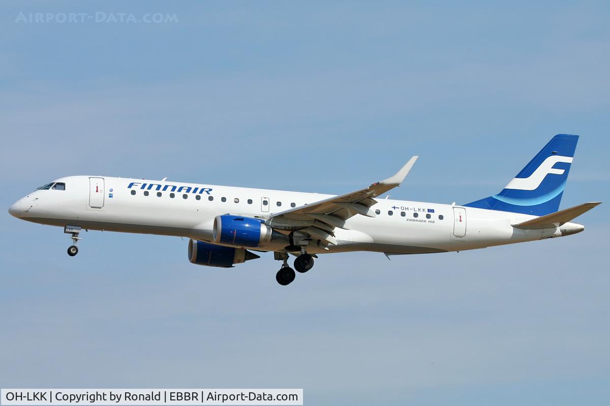OH-LKK, 2007 Embraer 190LR (ERJ-190-100LR) C/N 19000127, at bru