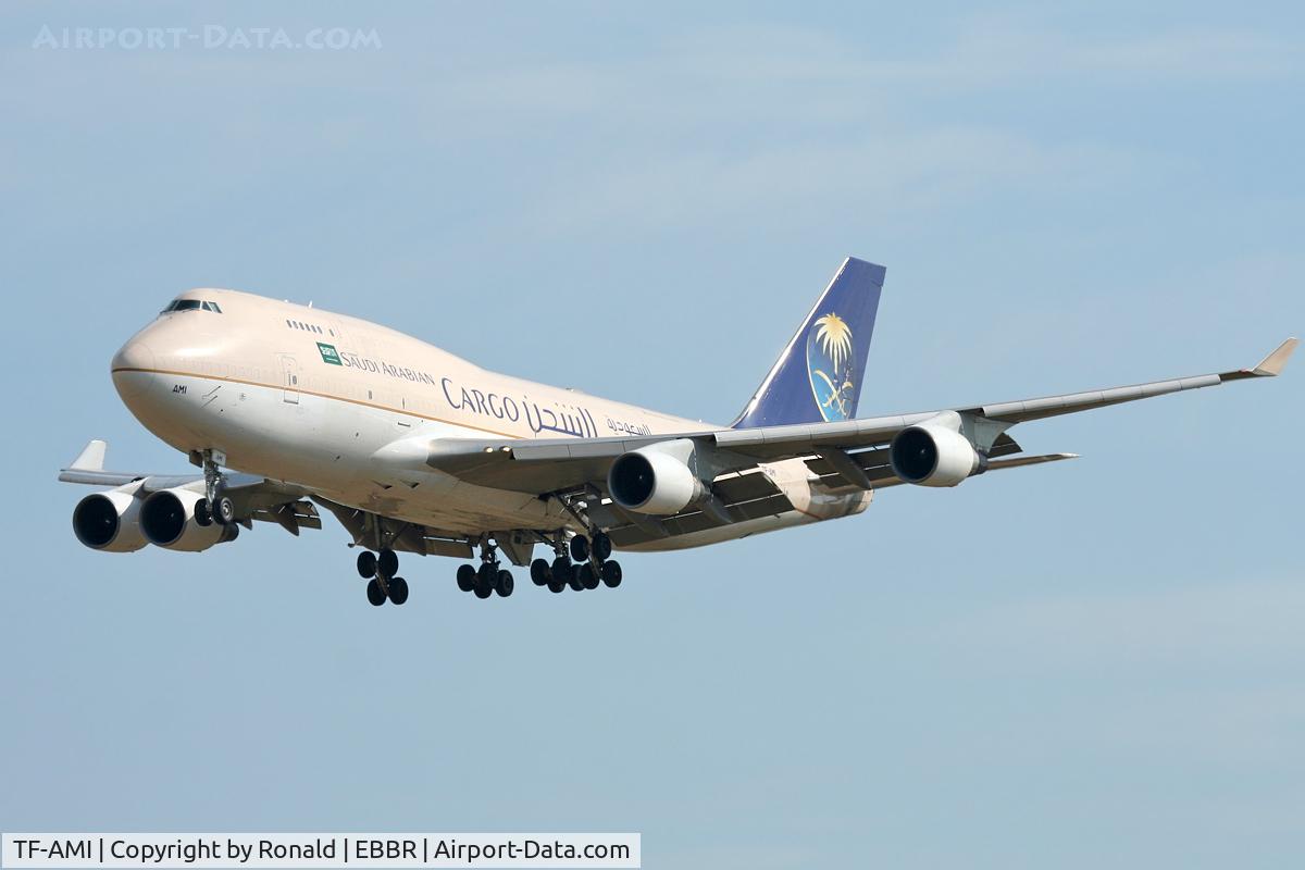 TF-AMI, 1992 Boeing 747-412 C/N 27066, at bru
