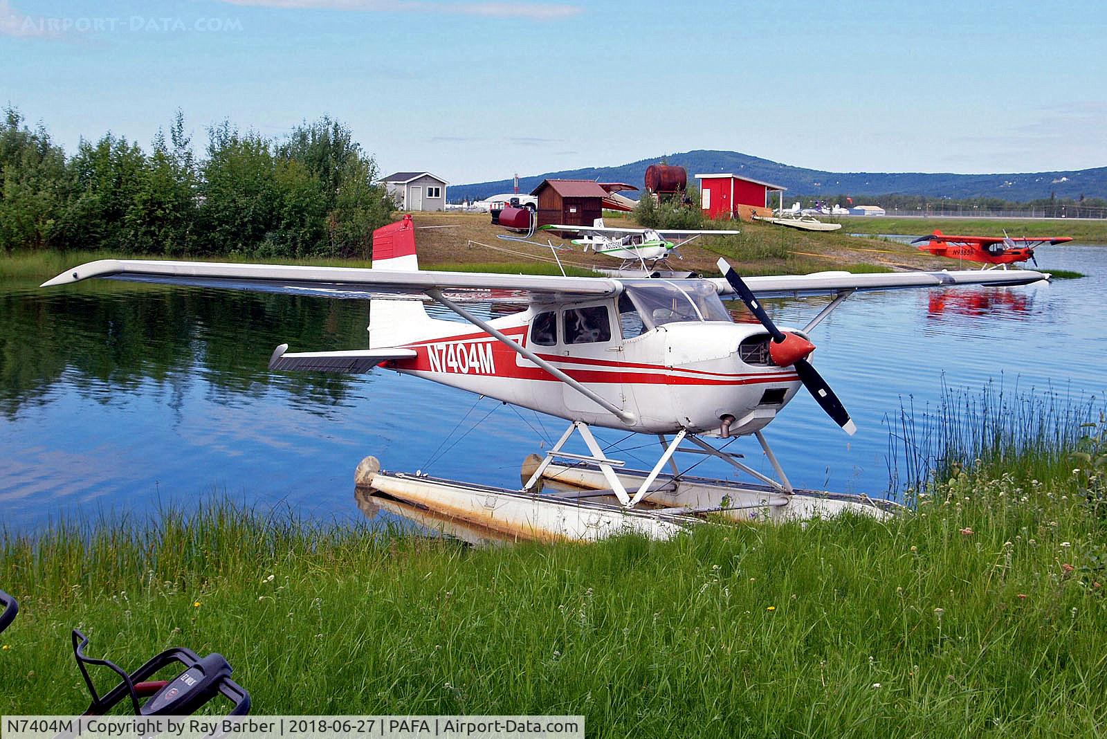 N7404M, 1958 Cessna 175 Skylark C/N 55704, N7404M   Cessna 175 Skylark [55704] Fairbanks Int'l~N 27/06/2018