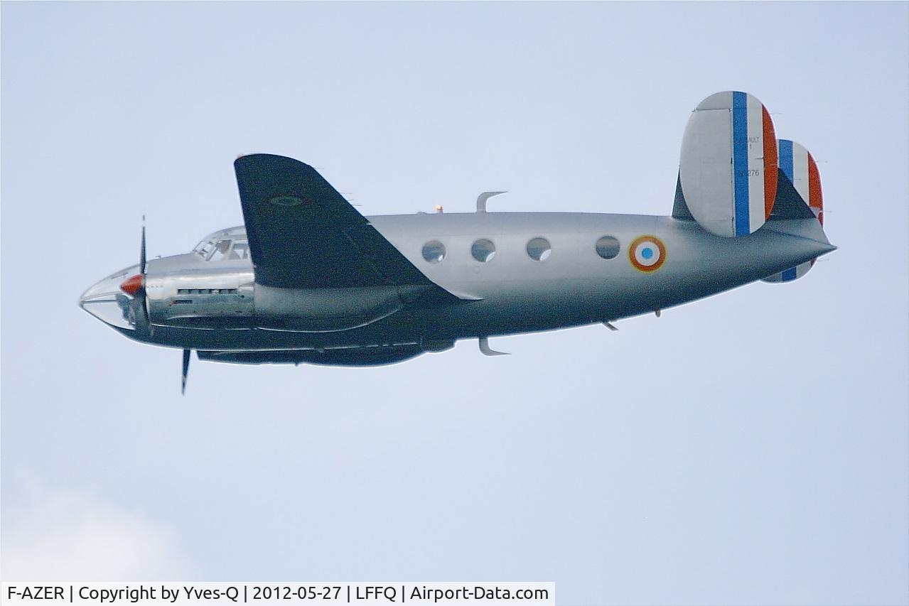 F-AZER, Dassault MD-311 Flamant C/N 276, Dassault MD-311 Flamant, On display, La Ferté Alais Airfield (LFFQ) Air Show 2012