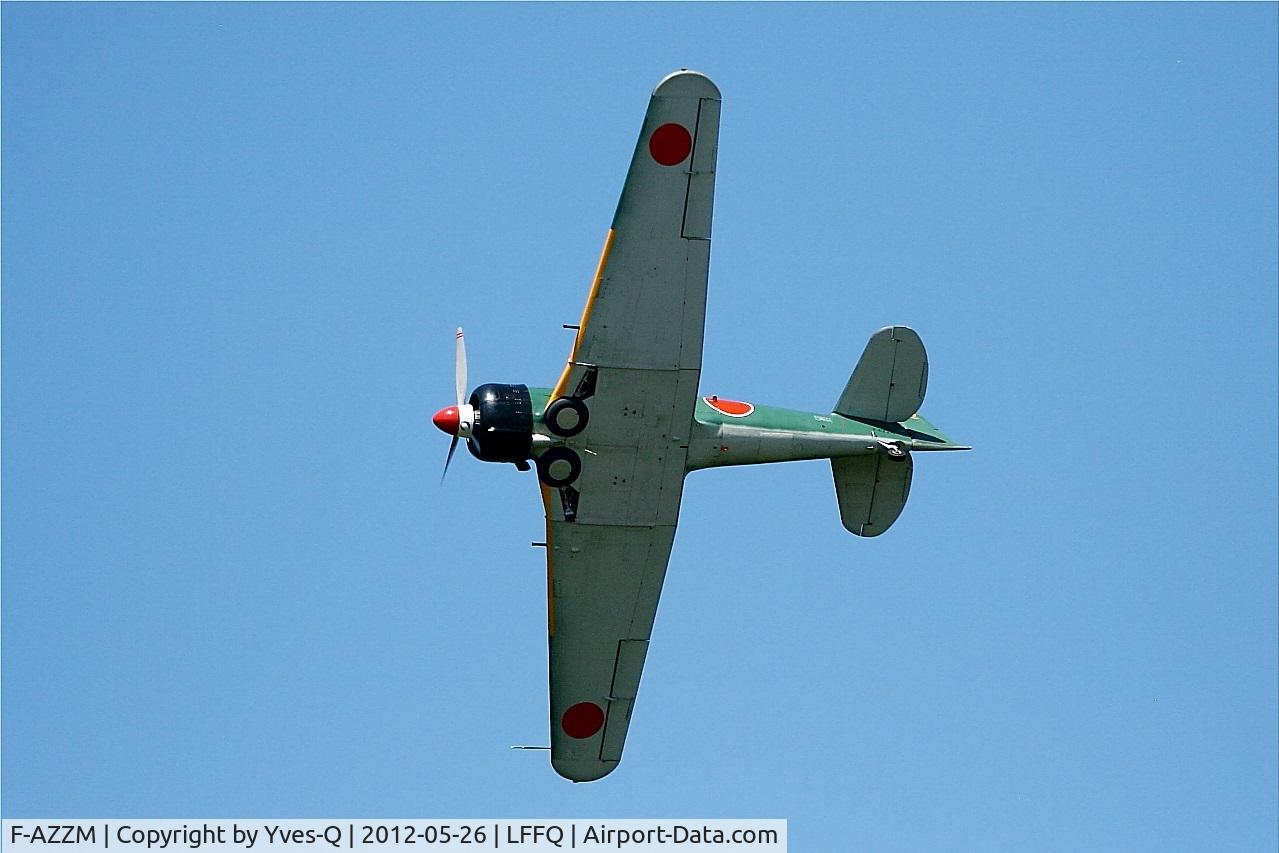 F-AZZM, 2000 North American AT-6B Texan C/N SA-32, North American AT-6B Texan, On display, La Ferté-Alais airfield (LFFQ) Air show 2012