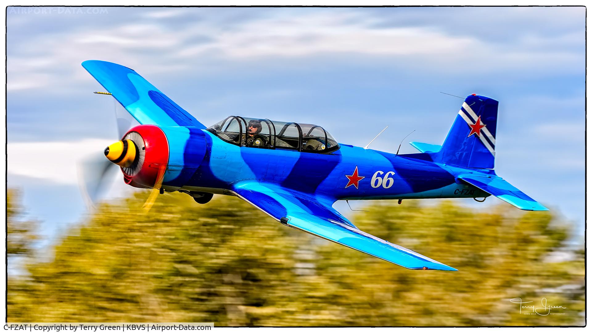 C-FZAT, 1985 Nanchang CJ-6A C/N 4132018, Skagit Regional Airport