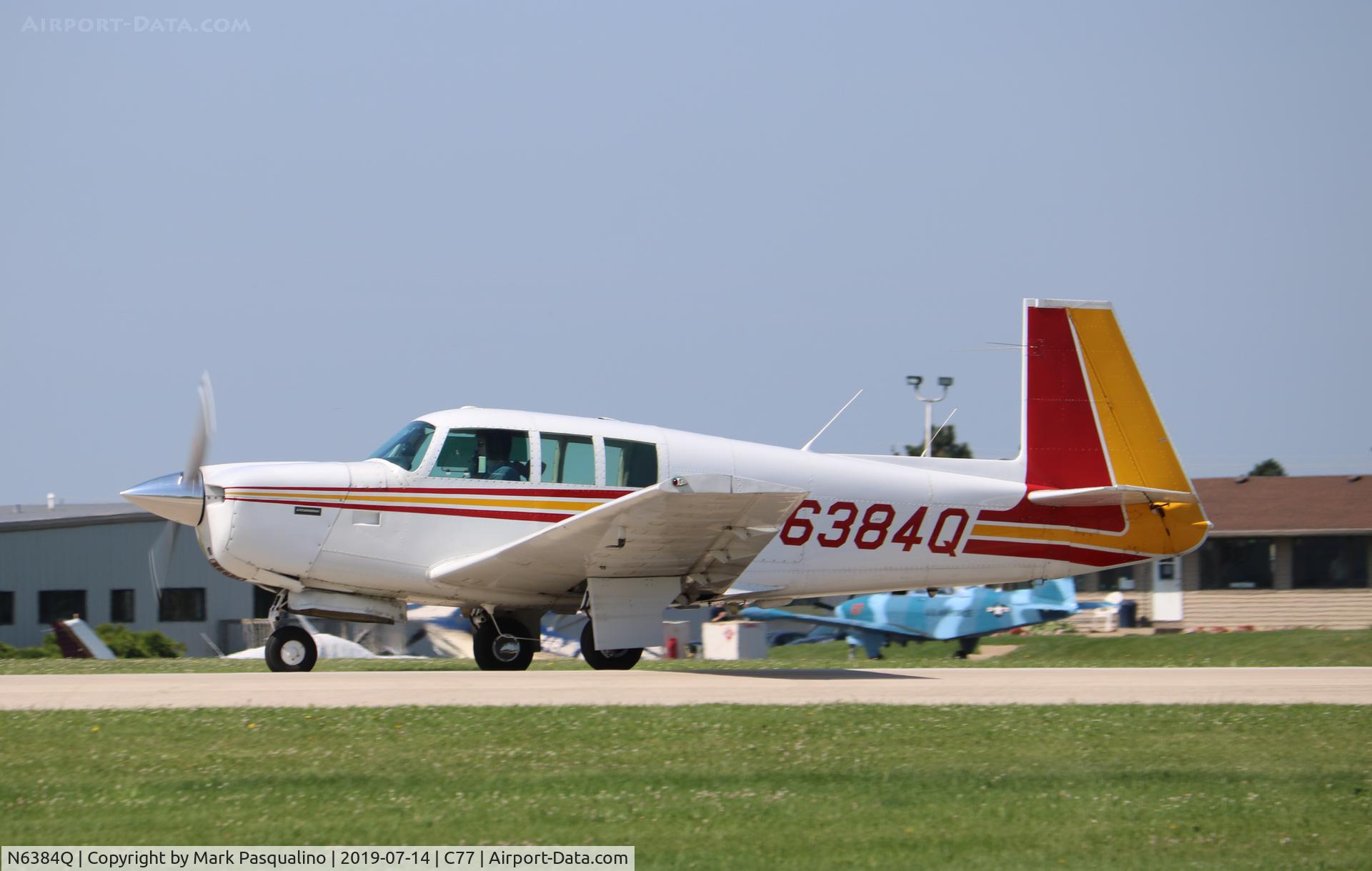 N6384Q, 1967 Mooney M20F Executive C/N 670467, Mooney M20F