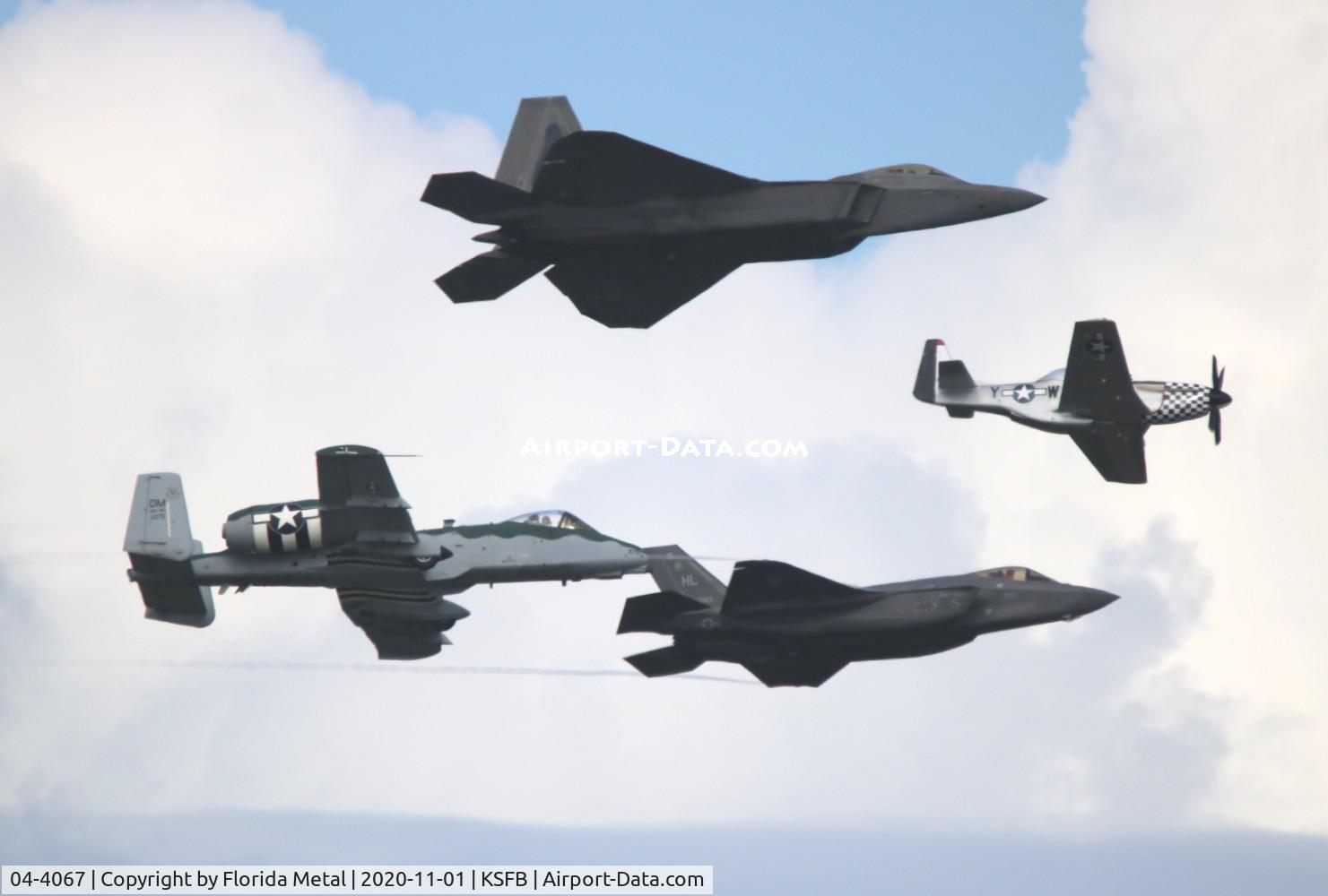 04-4067, 2004 Lockheed Martin F-22A Raptor C/N 4067, Sanford Air and Space Show 2020