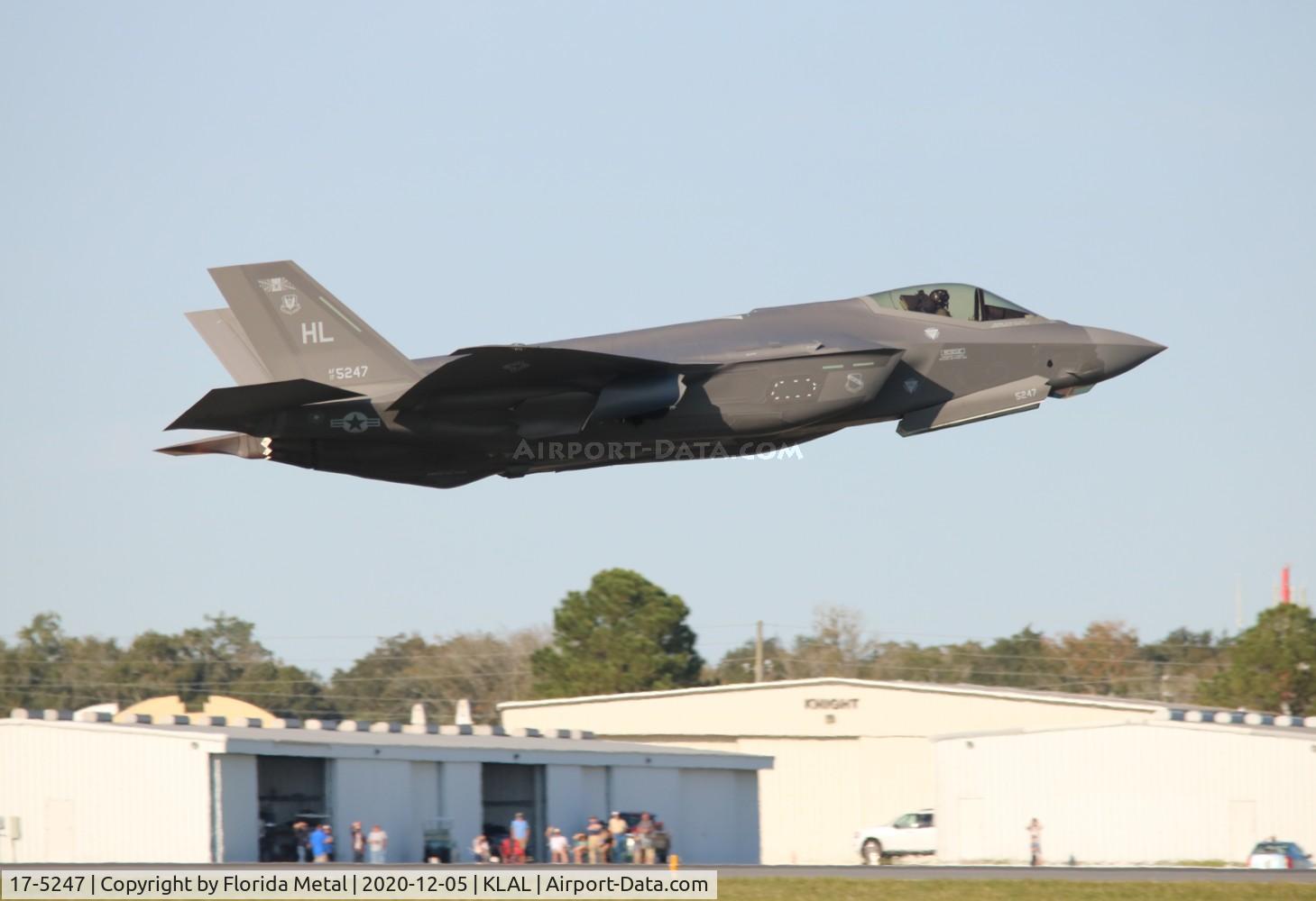 17-5247, 2017 Lockheed Martin F-35A C/N AF-189, Sun N Fun 2020