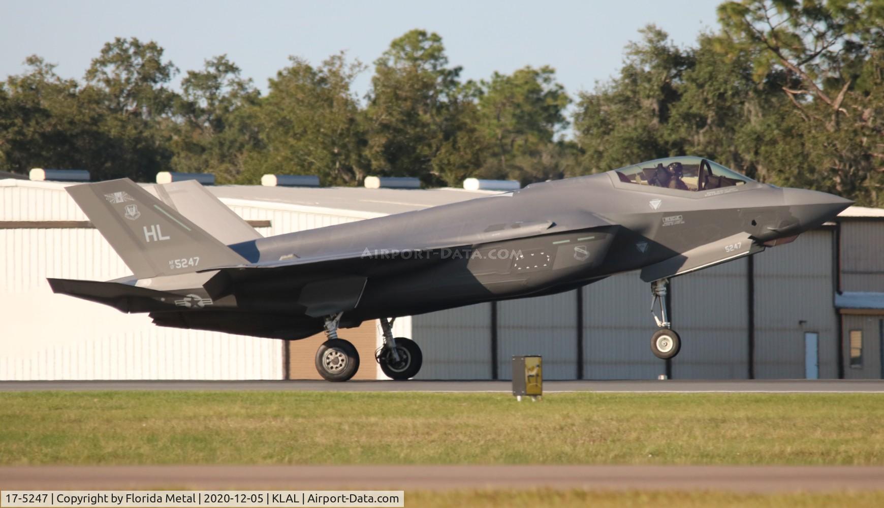 17-5247, 2017 Lockheed Martin F-35A C/N AF-189, Sun N Fun 2020