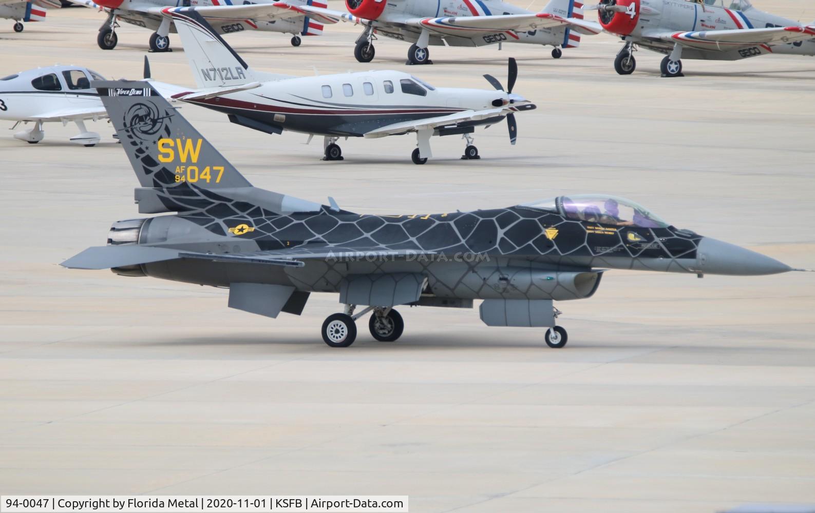 94-0047, 1994 Lockheed F-16C Fighting Falcon C/N CC-199, Sanford Air and Space Show 2020