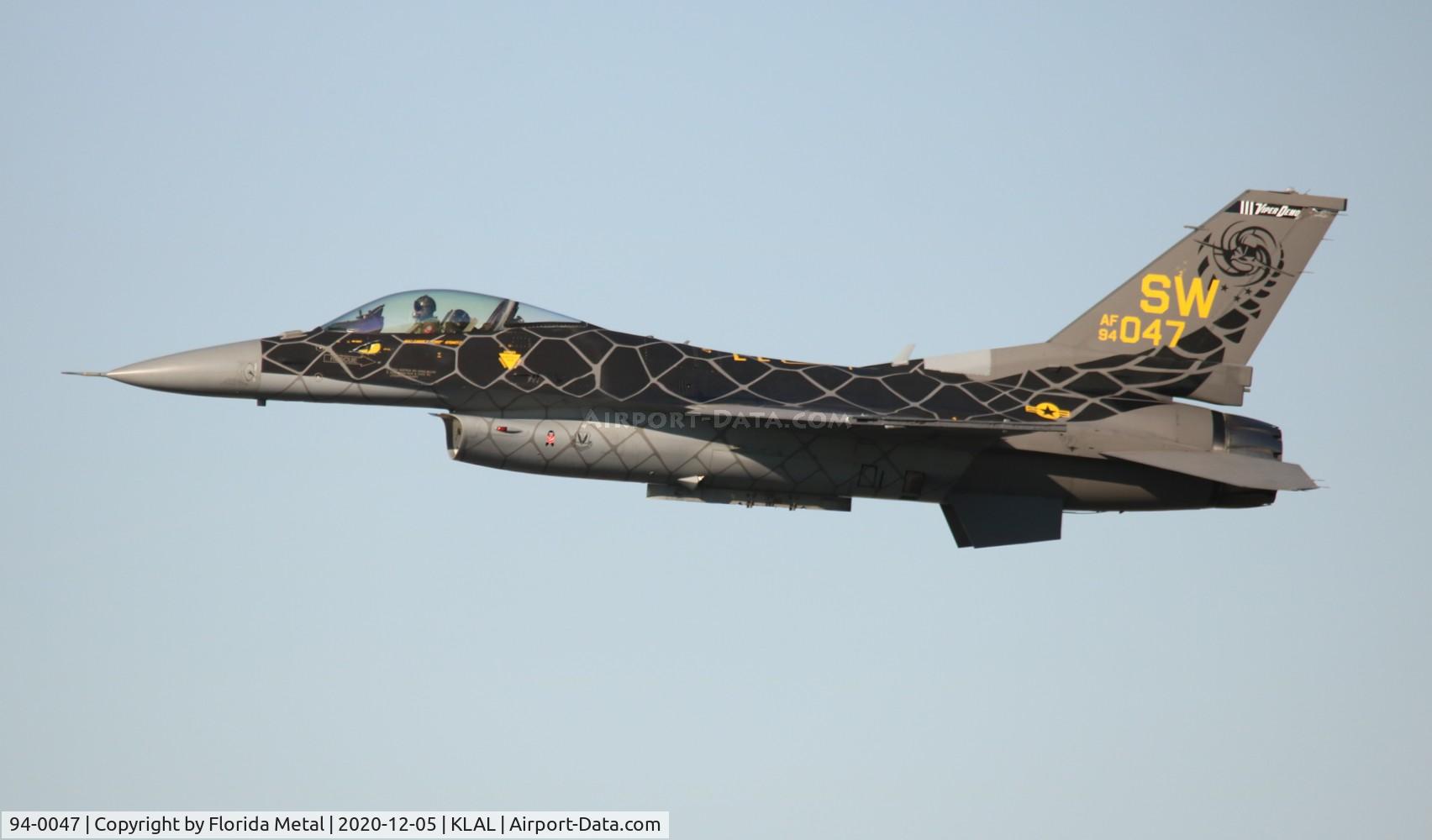 94-0047, 1994 Lockheed F-16C Fighting Falcon C/N CC-199, Sun N Fun 2020