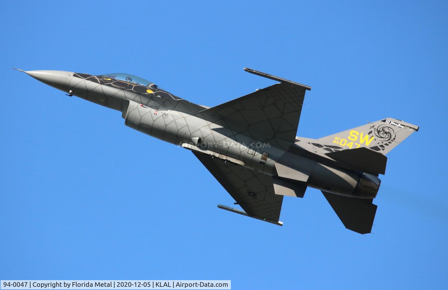 94-0047, 1994 Lockheed F-16C Fighting Falcon C/N CC-199, Sun N Fun 2020