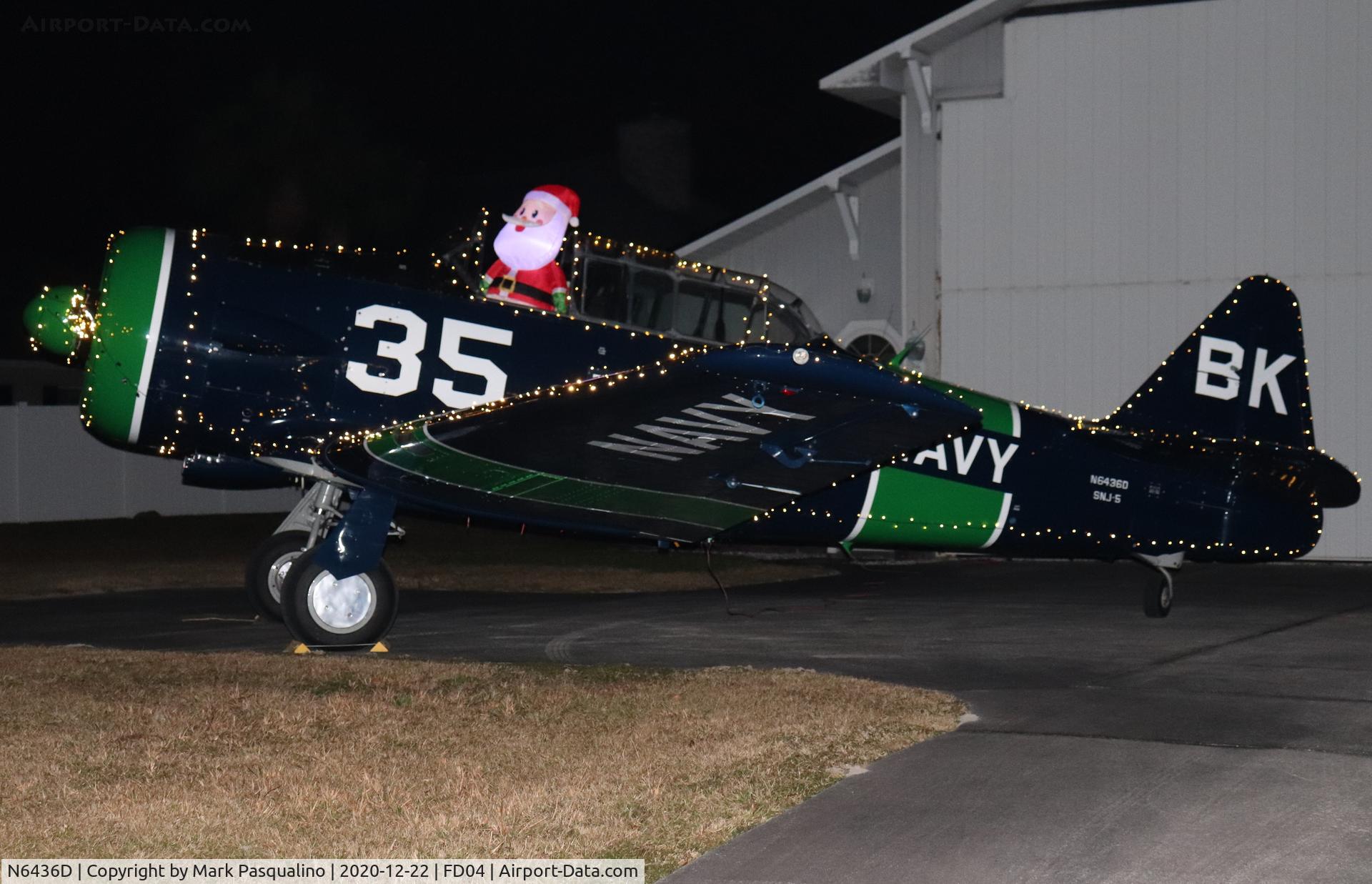 N6436D, 1958 North American SNJ-5 Texan C/N 88-16388, North American SNJ-5