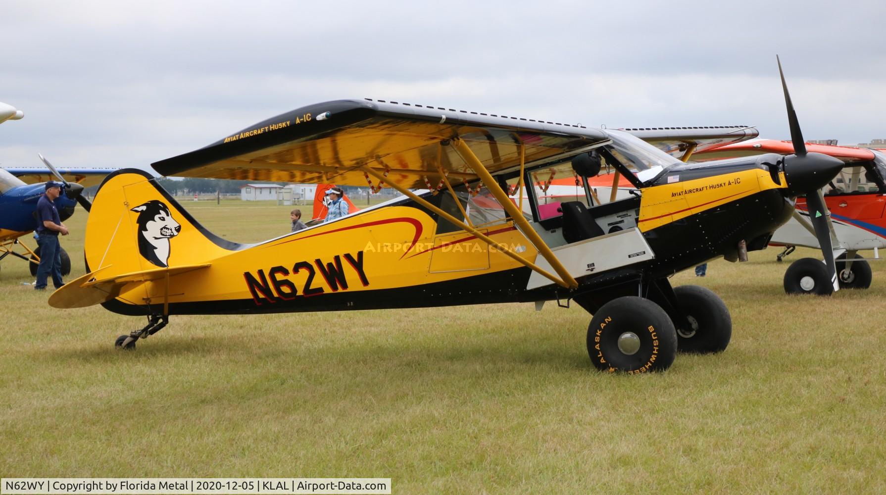 N62WY, Aviat A-1C-180 Husky C/N 3131, Sun N Fun 2020