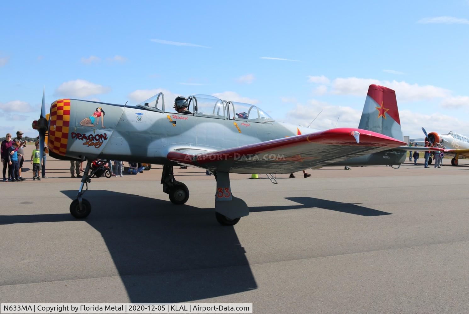 N633MA, 1985 Nanchang CJ-6A C/N 4332005, Sun N fun 2020