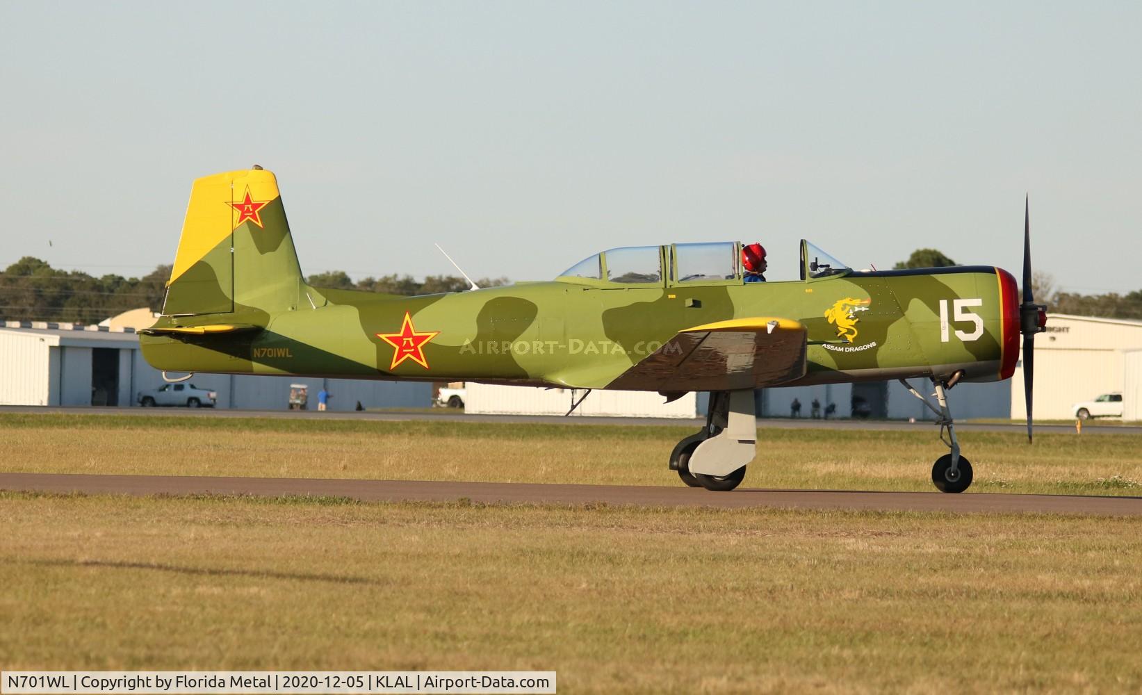 N701WL, 1975 Nanchang CJ-6 C/N 3051215, Sun N fun 2020
